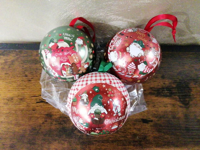 Boule Noël métal 