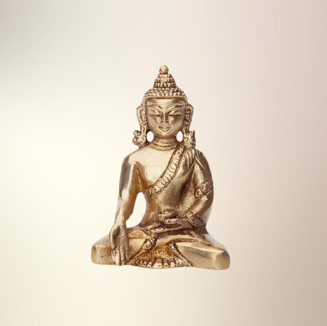 Ratnasambhava Buddha i messing
