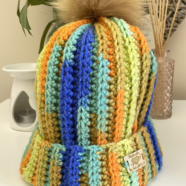 Handmade Crochet Beanie - Ombre Range