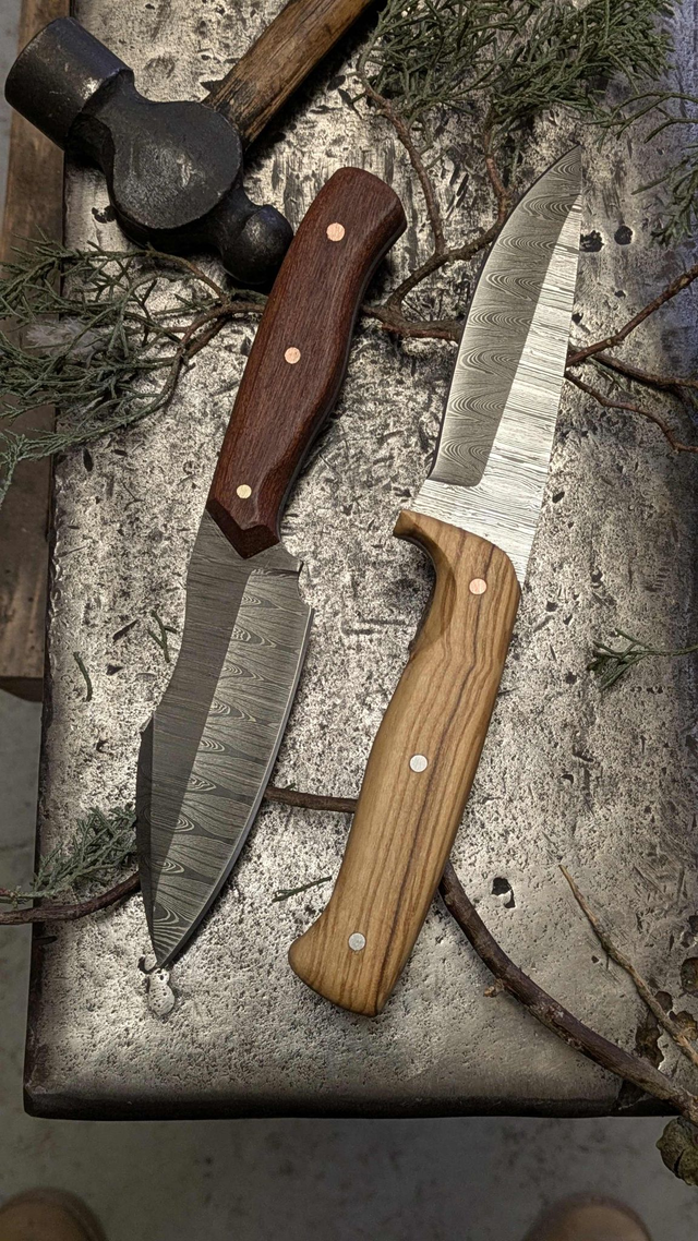 Montage de votre couteau Damas en duo