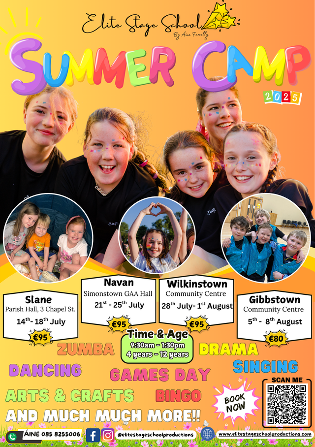 Elite Stage School Summer Camp's 2025 Deposit