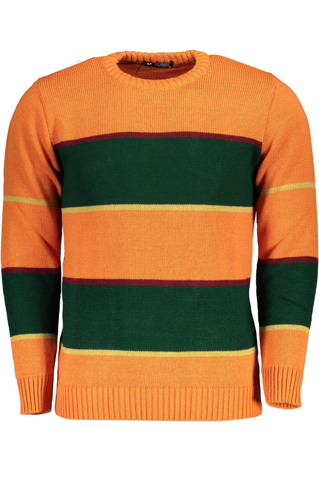 U.S. GRAND POLO MAGLIONE UOMO ARANCIO