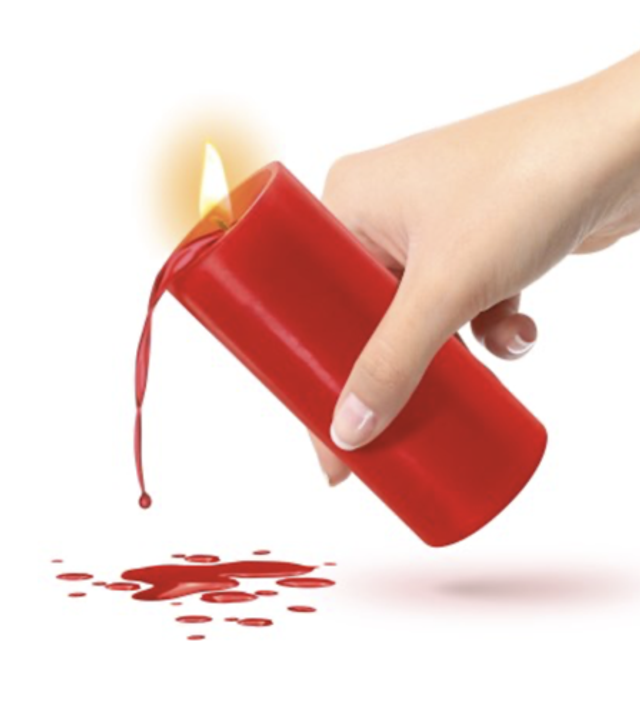 Bougie basse température rouge Fetish Tentation