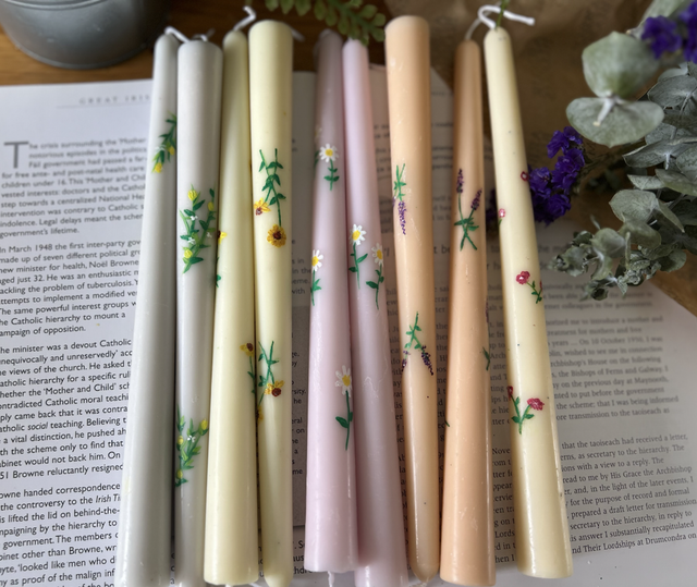 Hand painted flowers collection 