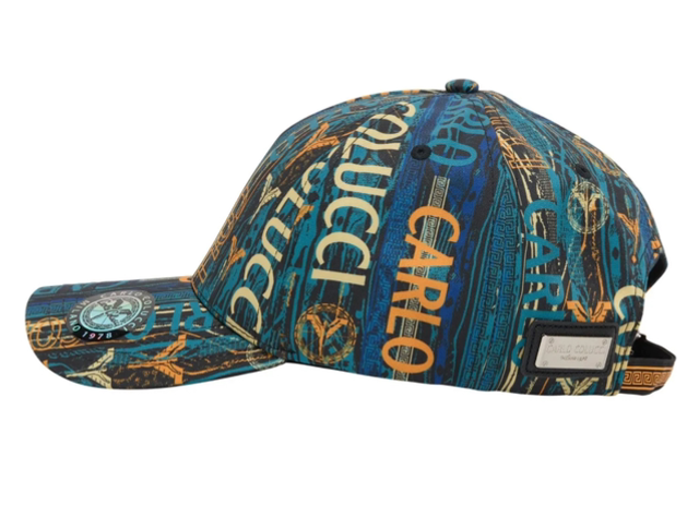 Carlo Colucci Baseball Cap Im Allover Print