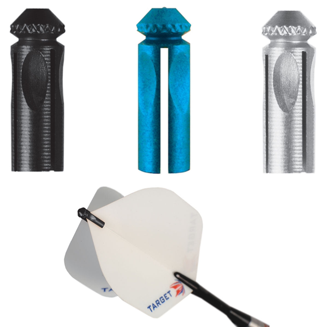 TARGET PRO ANODISED ALUMINIUM FLIGHT PROTECTORS Black 5050807017263