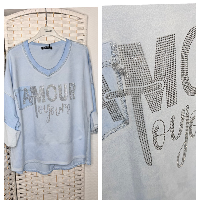 Shirt „AmourToujours“ AA ca.63 L ca.61/66