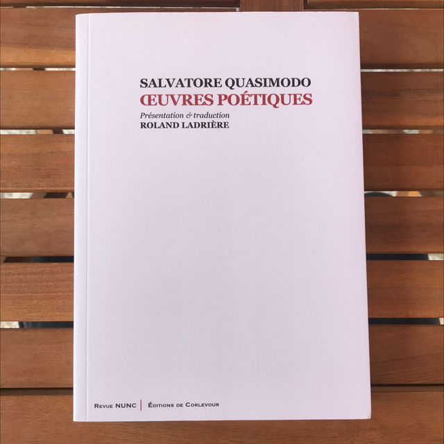 QUASIMODO Salvatore - Œuvres Poétiques 