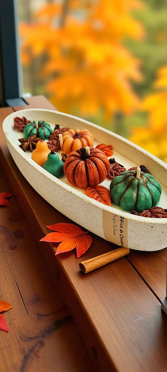 ✨ Composition Bougie parfumée - Moyen format