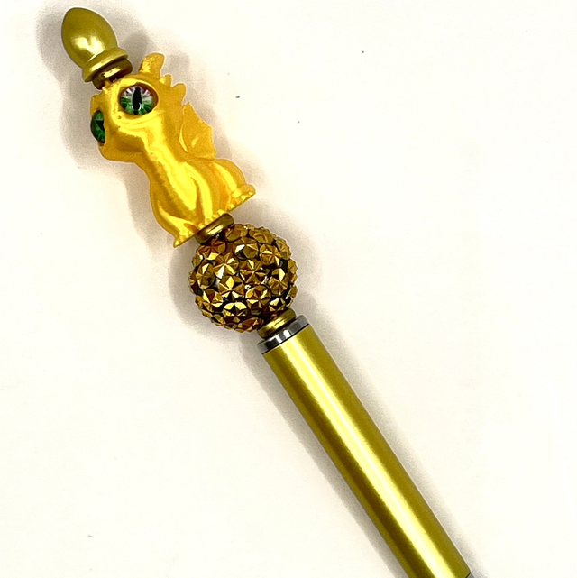 S5 - stylo dragon jaune 