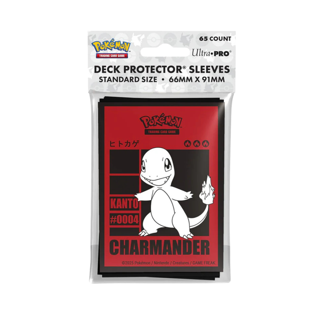 Pokémon TCG: Charmander Sleeves (65kpl)
