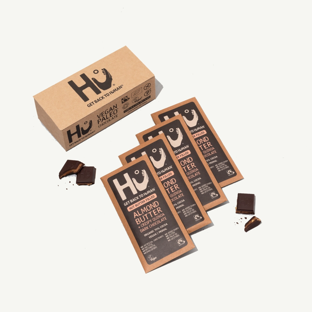 Hu Organic Almond Butter + Crispy Quinoa Dark Chocolate