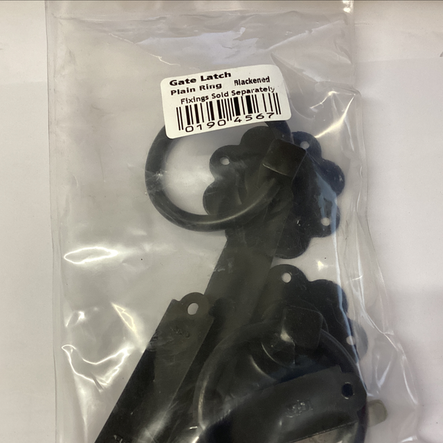 Gate latch blk 0190456