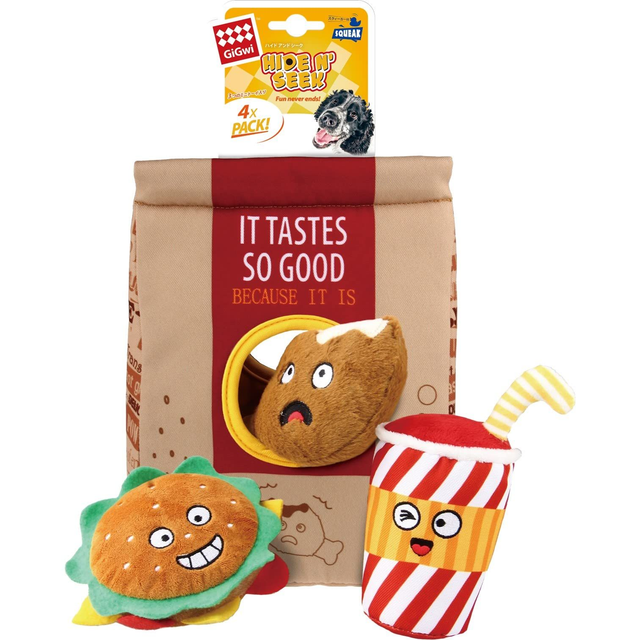 GiGwi "Hide N'Side fast food"