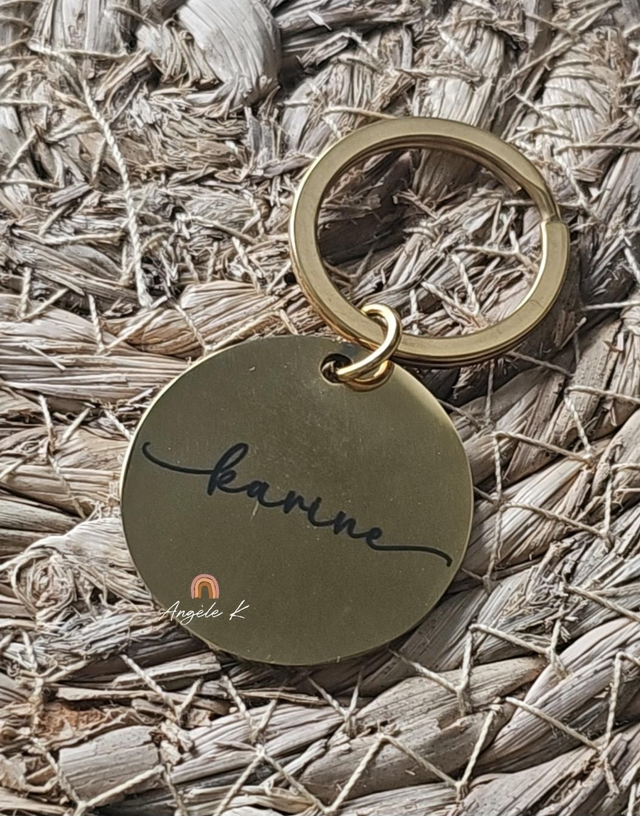 Porte clés / médaille personnalisé 