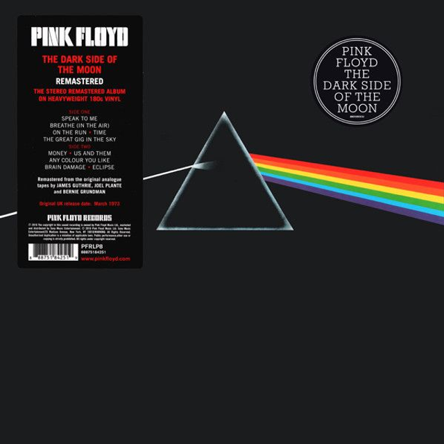 Pink Floyd, The Dark Side Of The Moon (Remastered 180gram Vinyl)