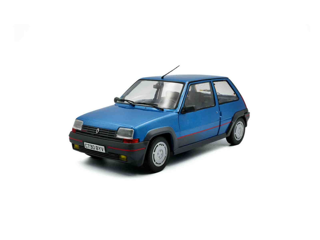 Renault 5 GT TURBO MK1 – Bleu Alpine – 1985 solido S1810004 1/18