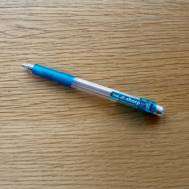 Pentel e-sharp Mechanical Pencil 0.5 (Assorted Colours) – Single