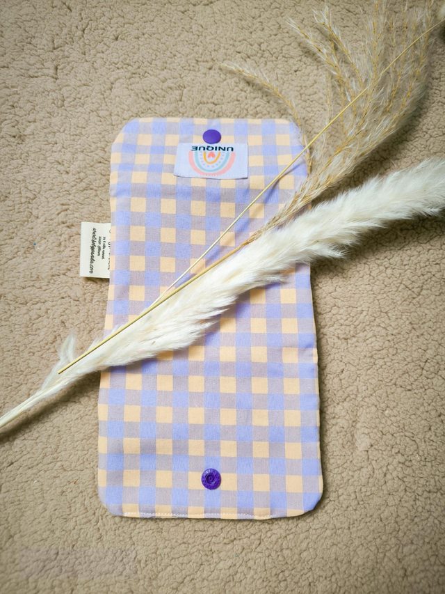 Porte monnaie en vichy