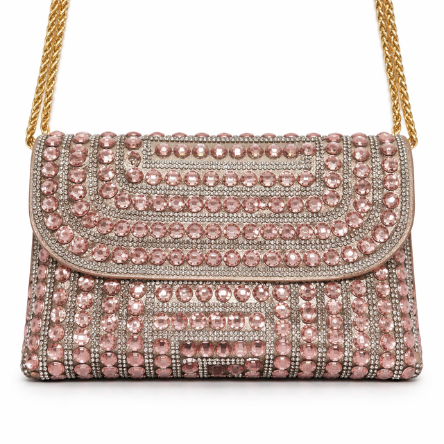Bolso cristal rosé