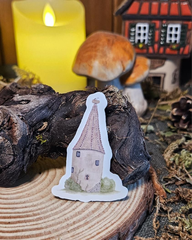 Sticker - Tour Ribeauvillé &amp; Nid de cigogne 