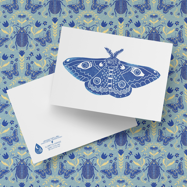 Carte Le masque papillon