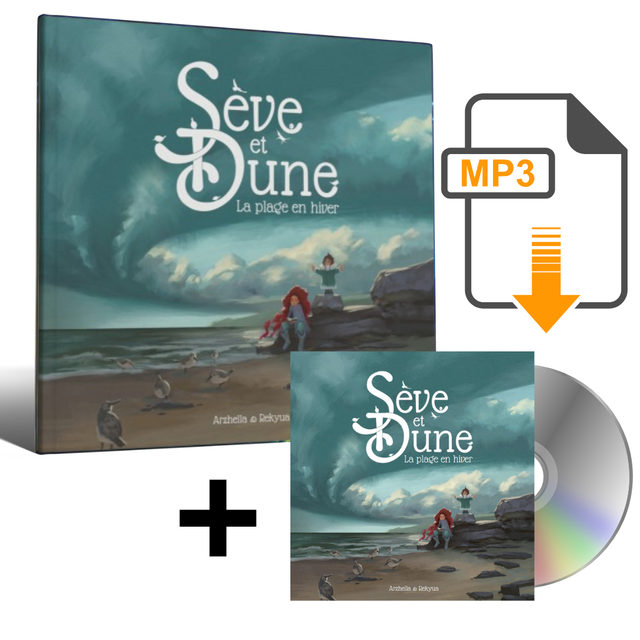 Livre et CD LA PLAGE EN HIVER