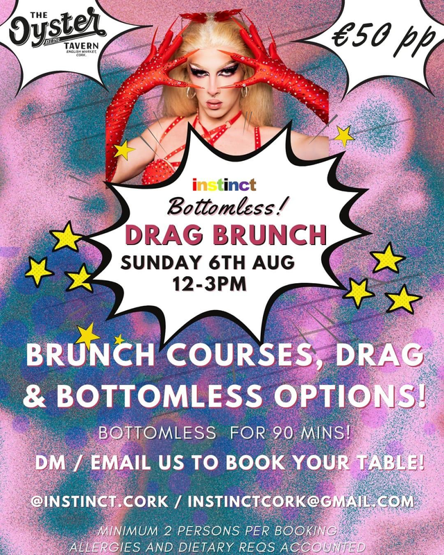 SUN 6/8 CORK PRIDE DRAG BRUNCH