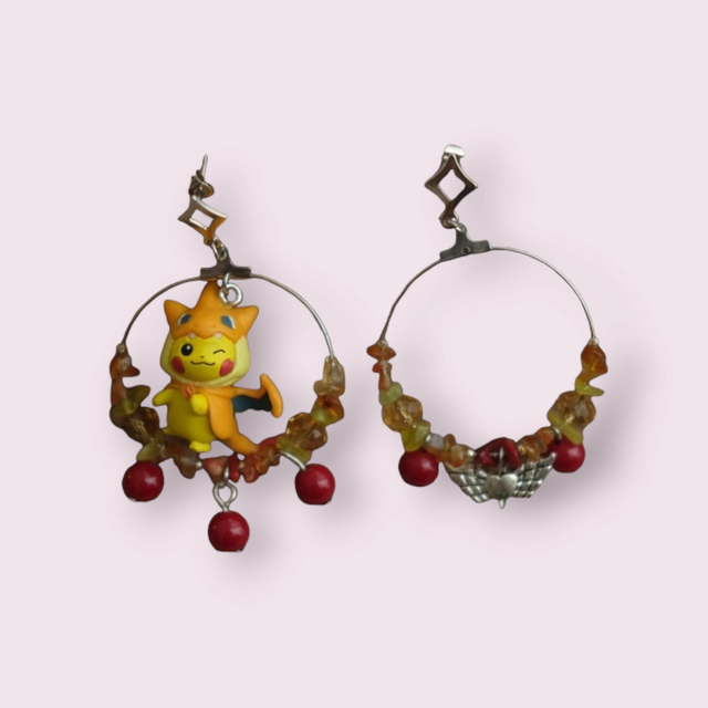 Pikachu costume silver