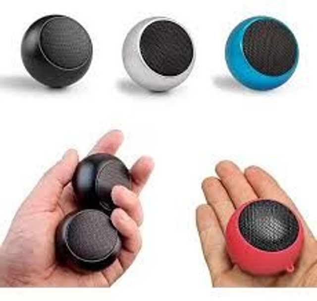 Caixa de Som Bluetooth Tws Metal Mini Speaker Amplificada 3w