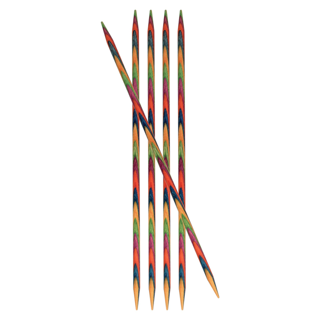 KnitPro Symfonie Set of 5 x 15cm Long Double End Knitting Pins