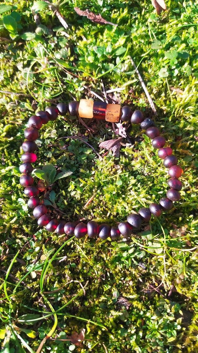  Bracelet Homme en Ambre 