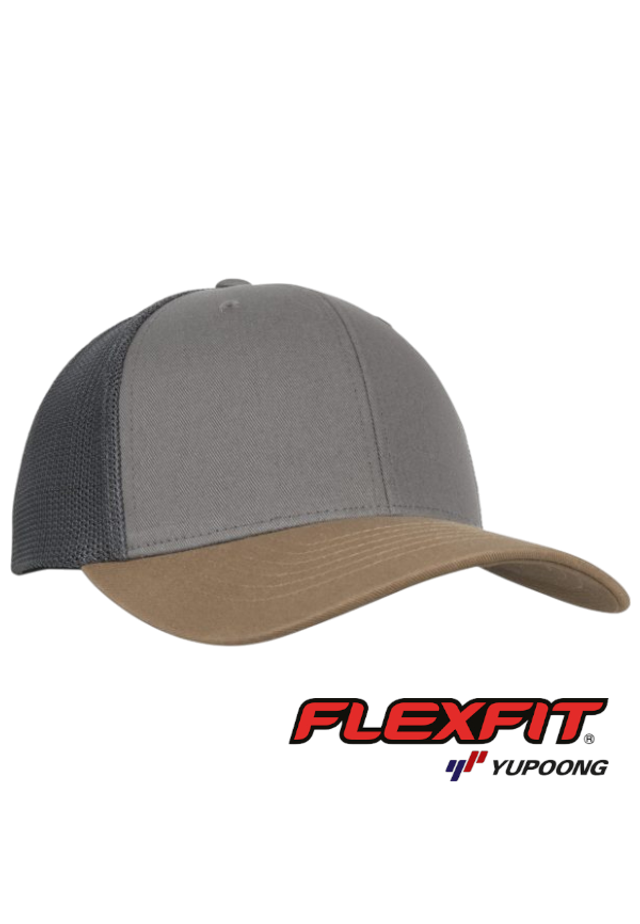 🧢 CASQUETTE FLEXFIT 110 TRUCKER CAP ONE CUSTOM 3D COMPRIS*