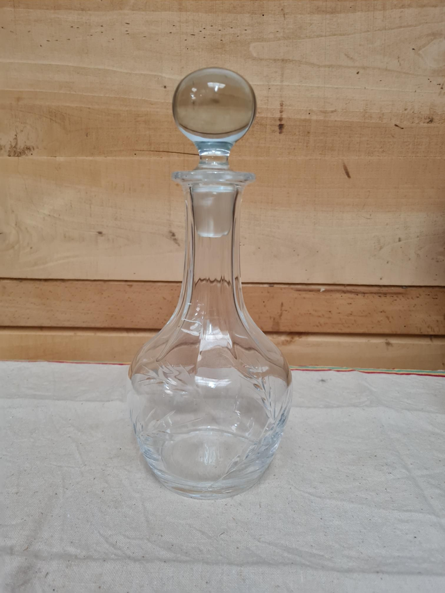 Carafe Cristal H 29cm l 12cm 