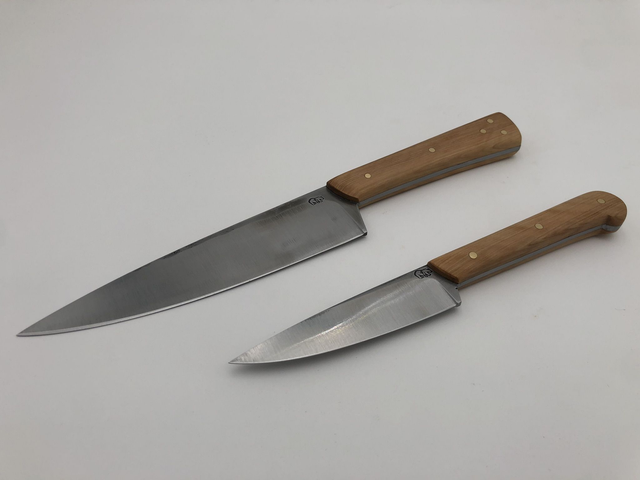 Duo de couteaux de cuisine - Éminceur et office