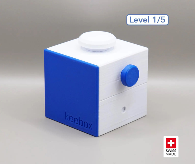 Rätselbox Blue 1/5 | keebox