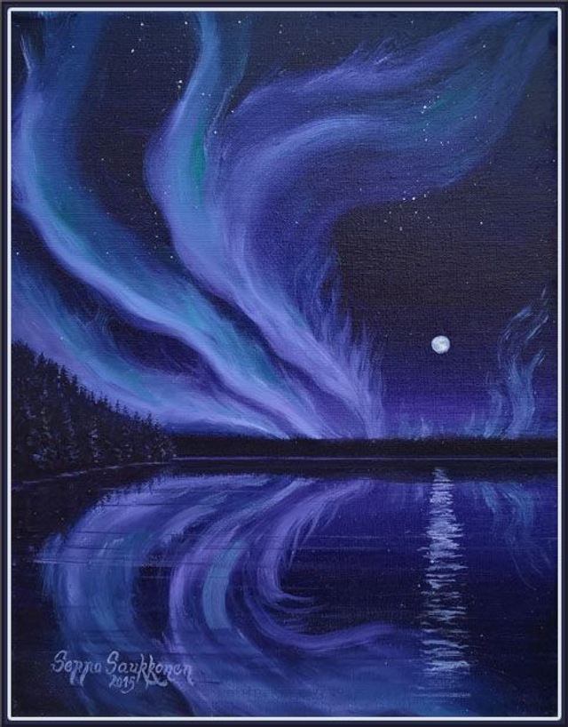 Revontulet 2. (35x27 cm)