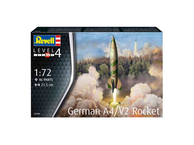 GERMAN A4/V2 ROCKET revell 03309 1/72