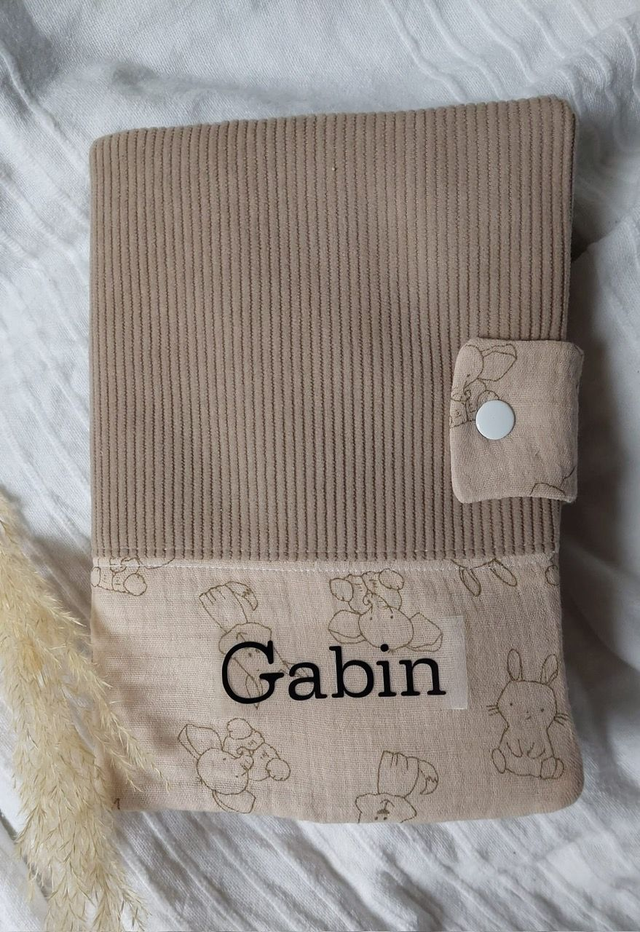 Protège carnet de santé personnalisable 