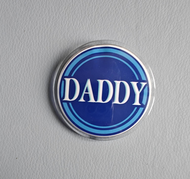Daddy badge