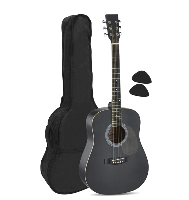 Cataluna Acoustic Guitar - Black - including Bag (Gewa)