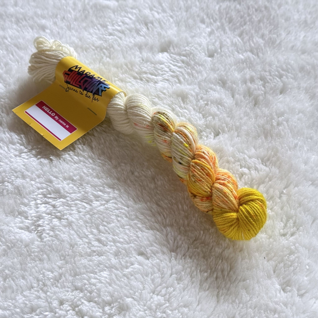 White &amp; Yolk — BFL Sock Mini — 20g