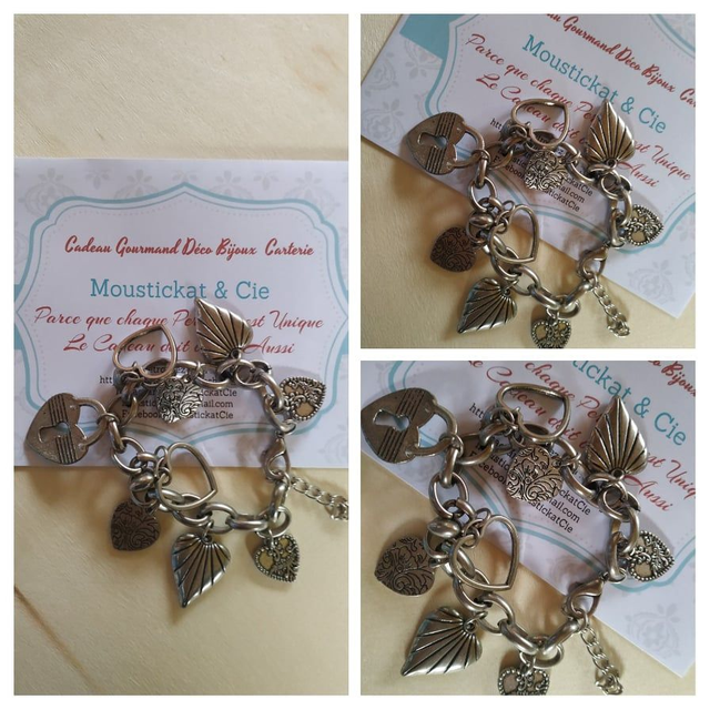 Bracelet "L' Amour et ses serrures "