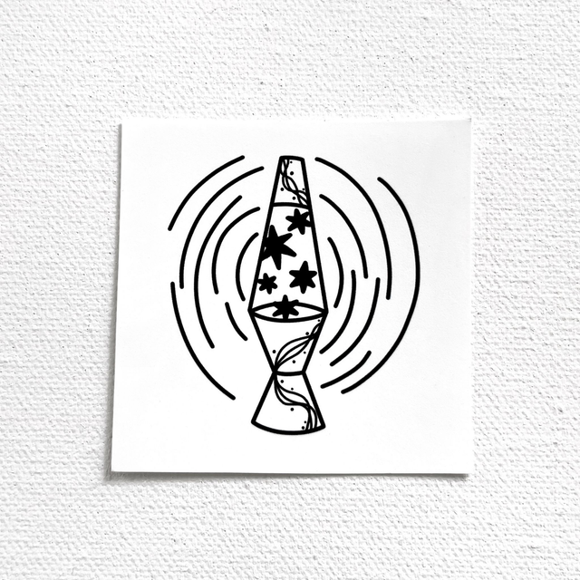 Mini Print Lavalampe