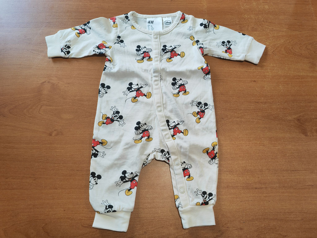 Pyjama sans pieds Mickey en 1 mois