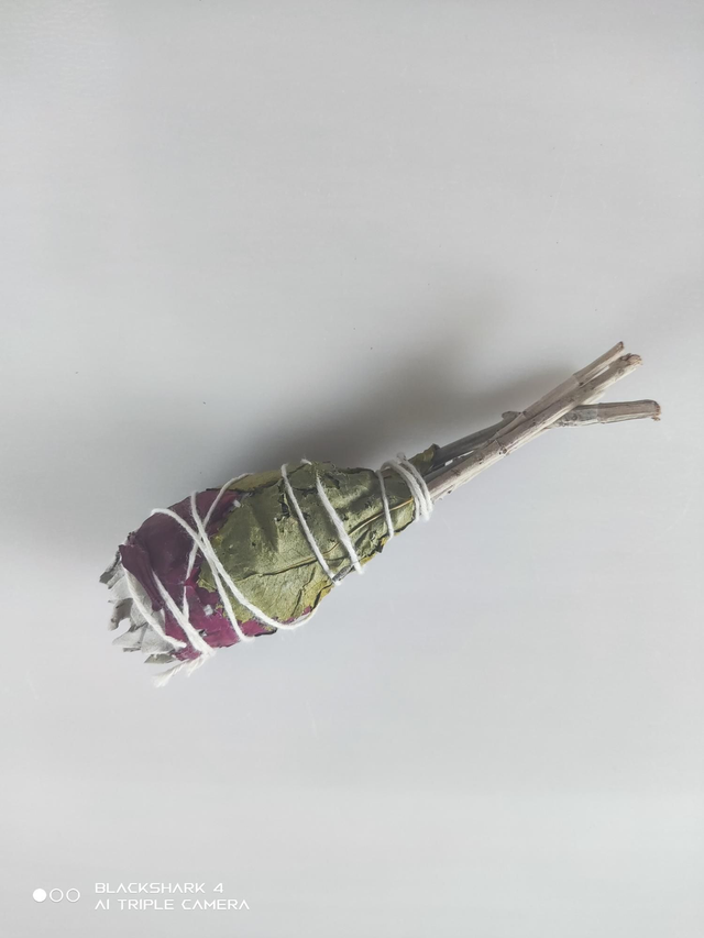 Fagot Sauge Blanche Et Rose