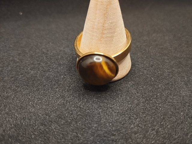 Bague oeil de tigre