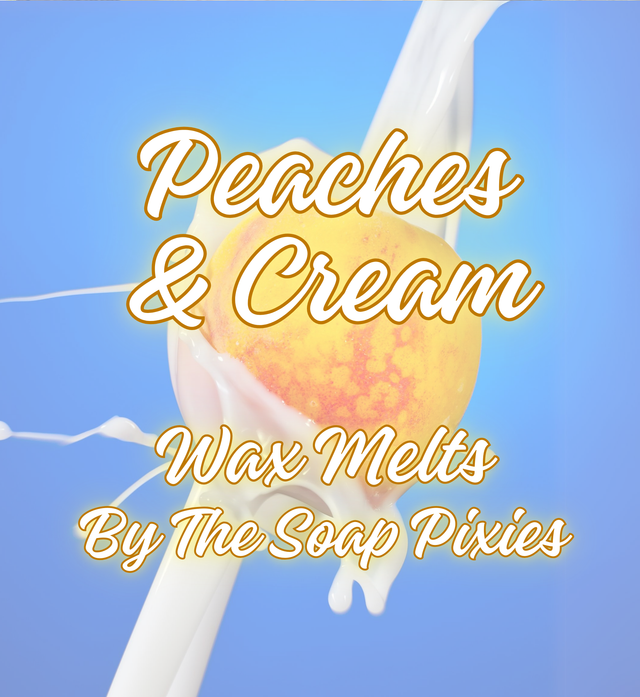 Peaches &amp; Cream Wax Melt (50g Clamshell)