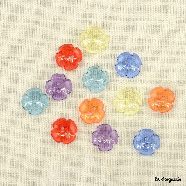 Knopen: Bloem 15 mm