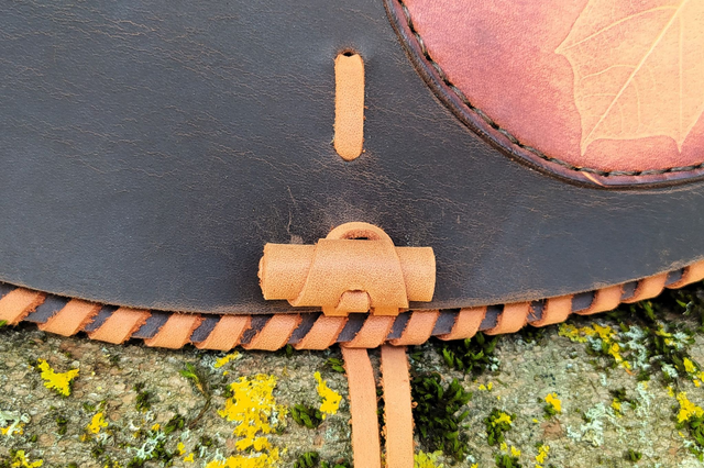 Sac taille M bubulles-feuilles d'érable